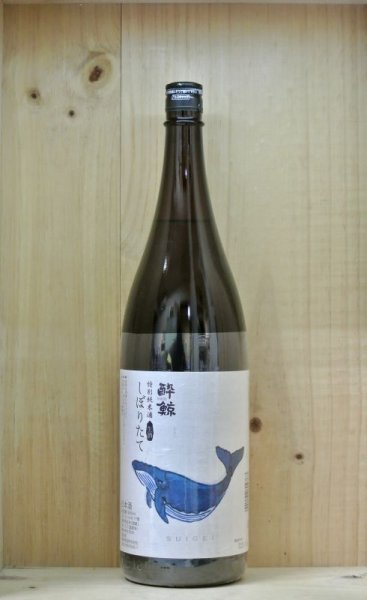 画像1: 酔鯨　特別純米 しぼりたて生酒　1800ml (1)